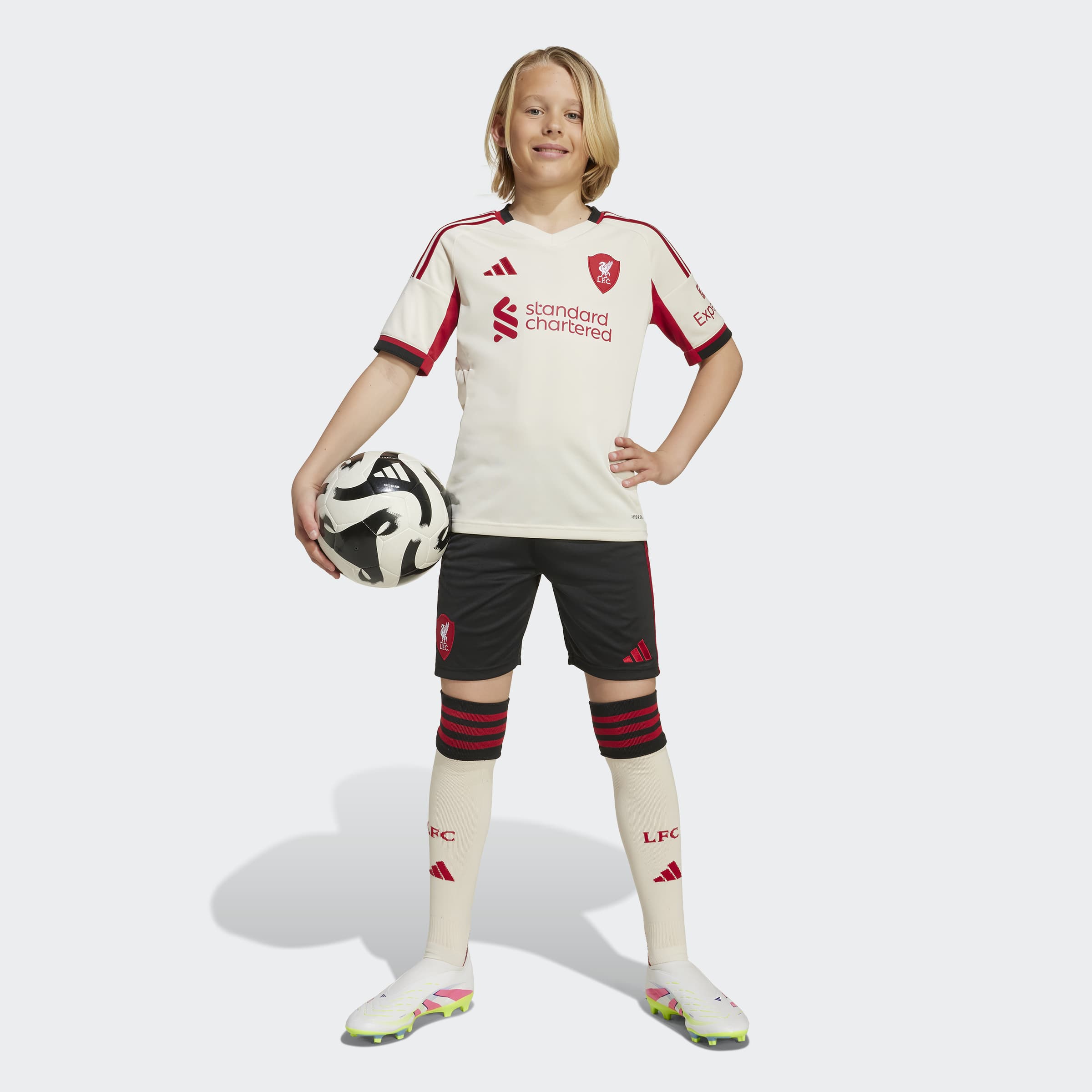 Junior Liverpool FC Away 25/26 Replica Jersey