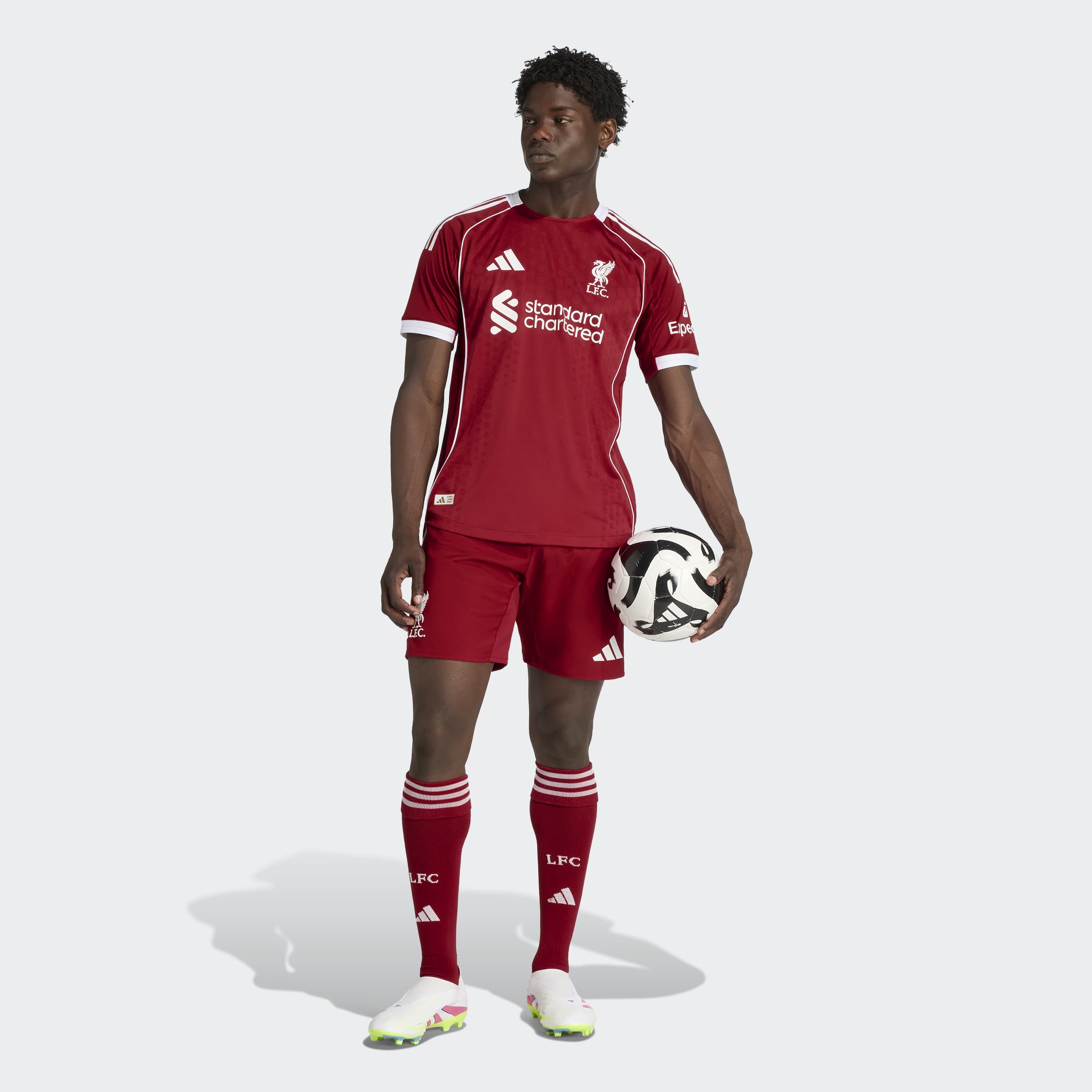 Mens Liverpool FC Home 25/26 Authentic Jersey