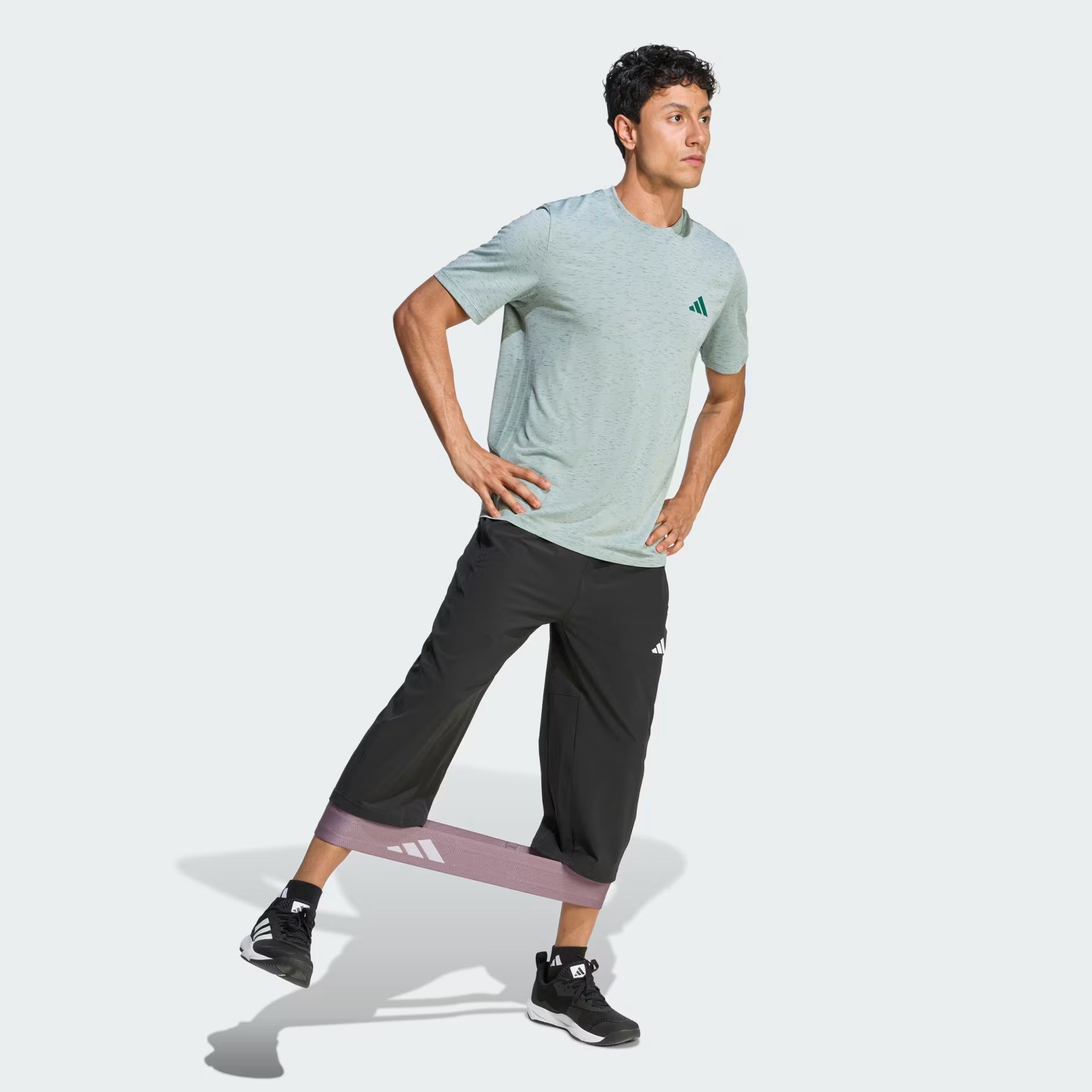 Mens Workout Flex 3/4 Pant