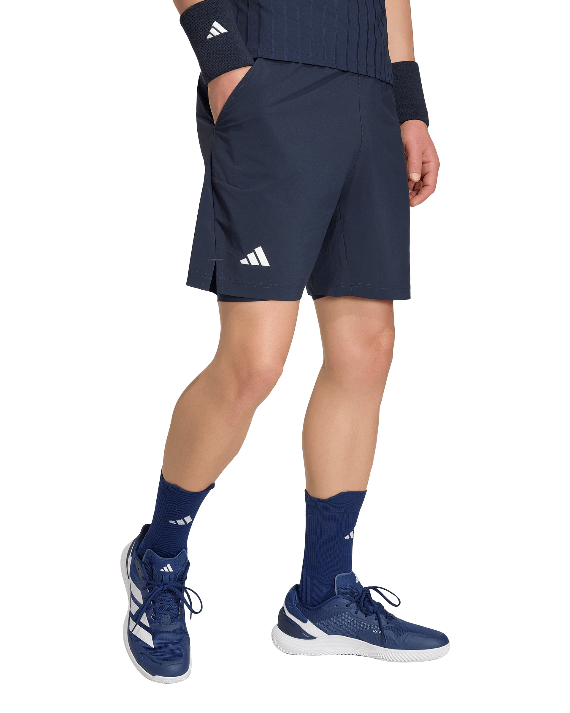 Mens Tennis 2 in 1 Short