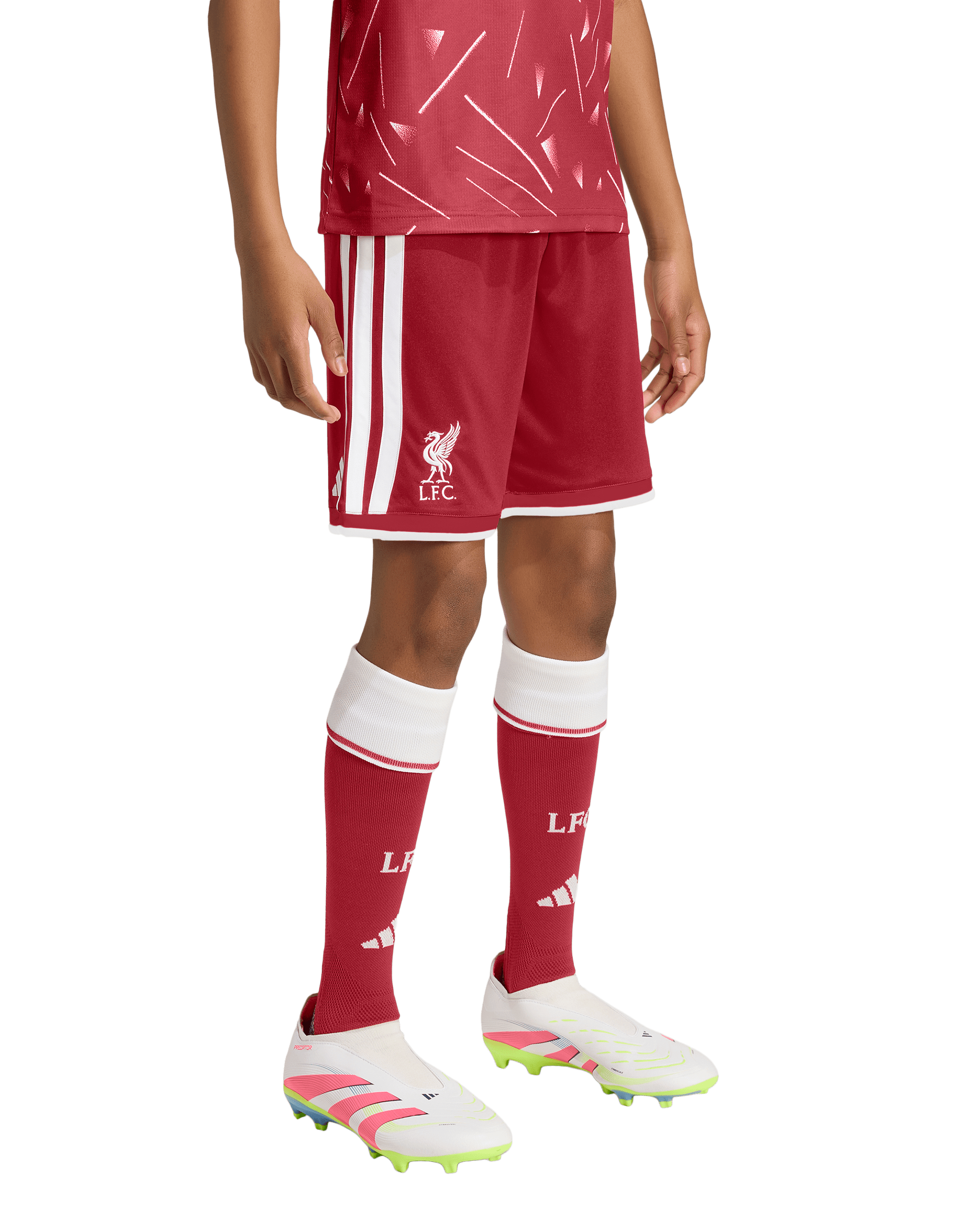 Junior Liverpool Fc Home 26/27 Replica Shorts