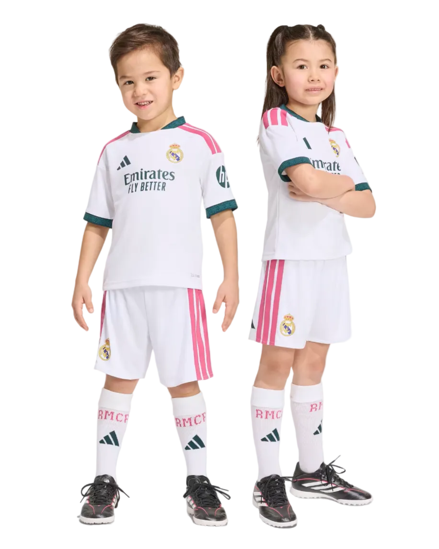 Kids Real Madrid Home 26/27 Mini Kit