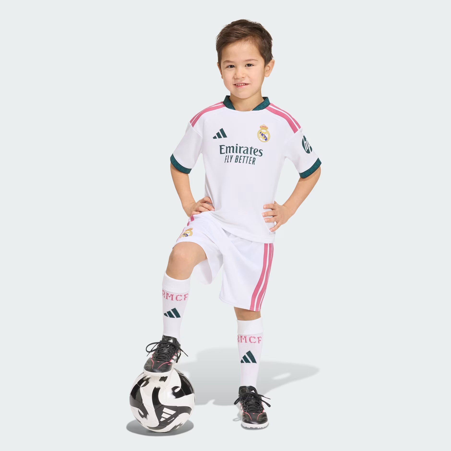 Kids Real Madrid Home 26/27 Mini Kit