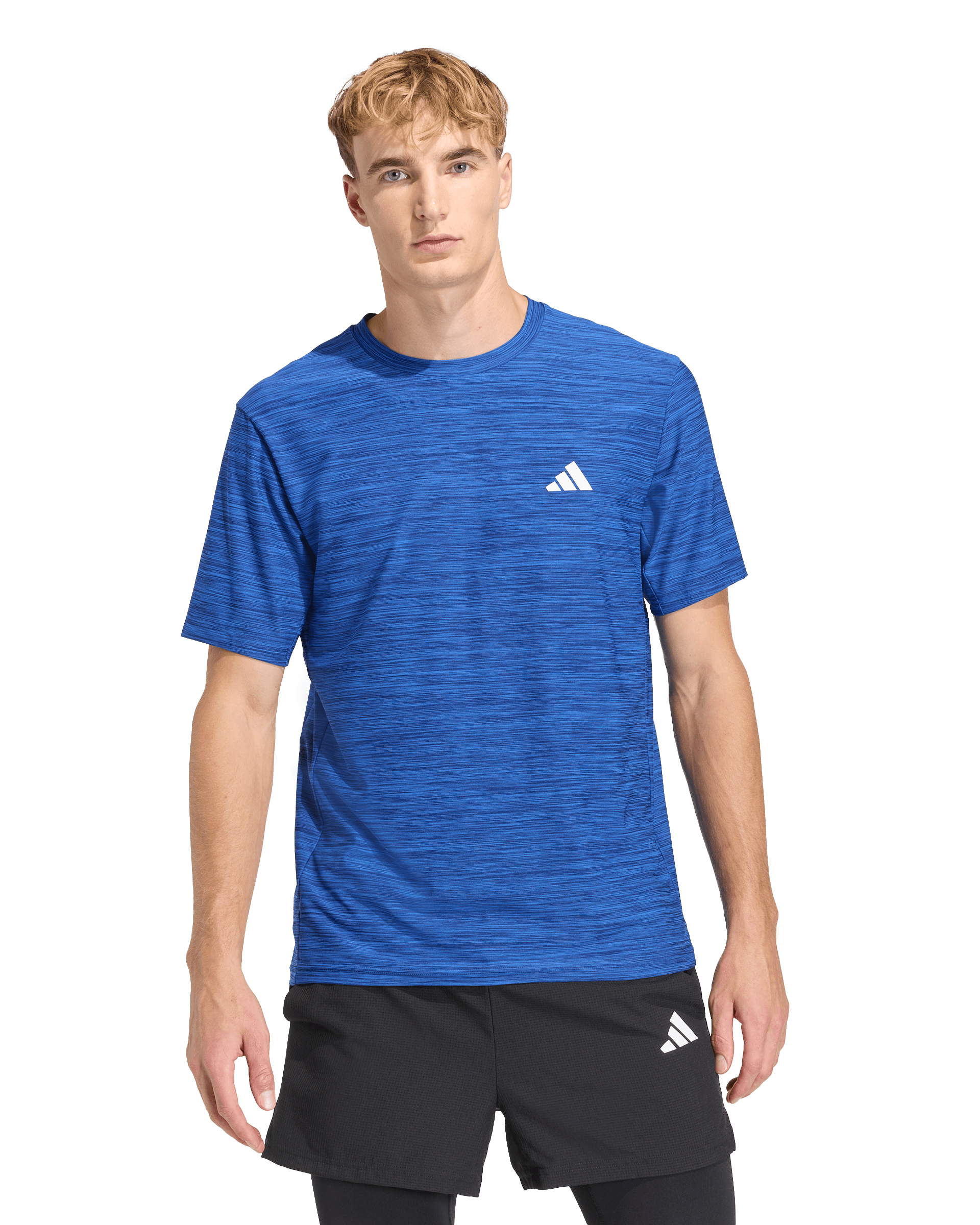 Mens Workout Essenital Flex Short Sleeve T-Shirt