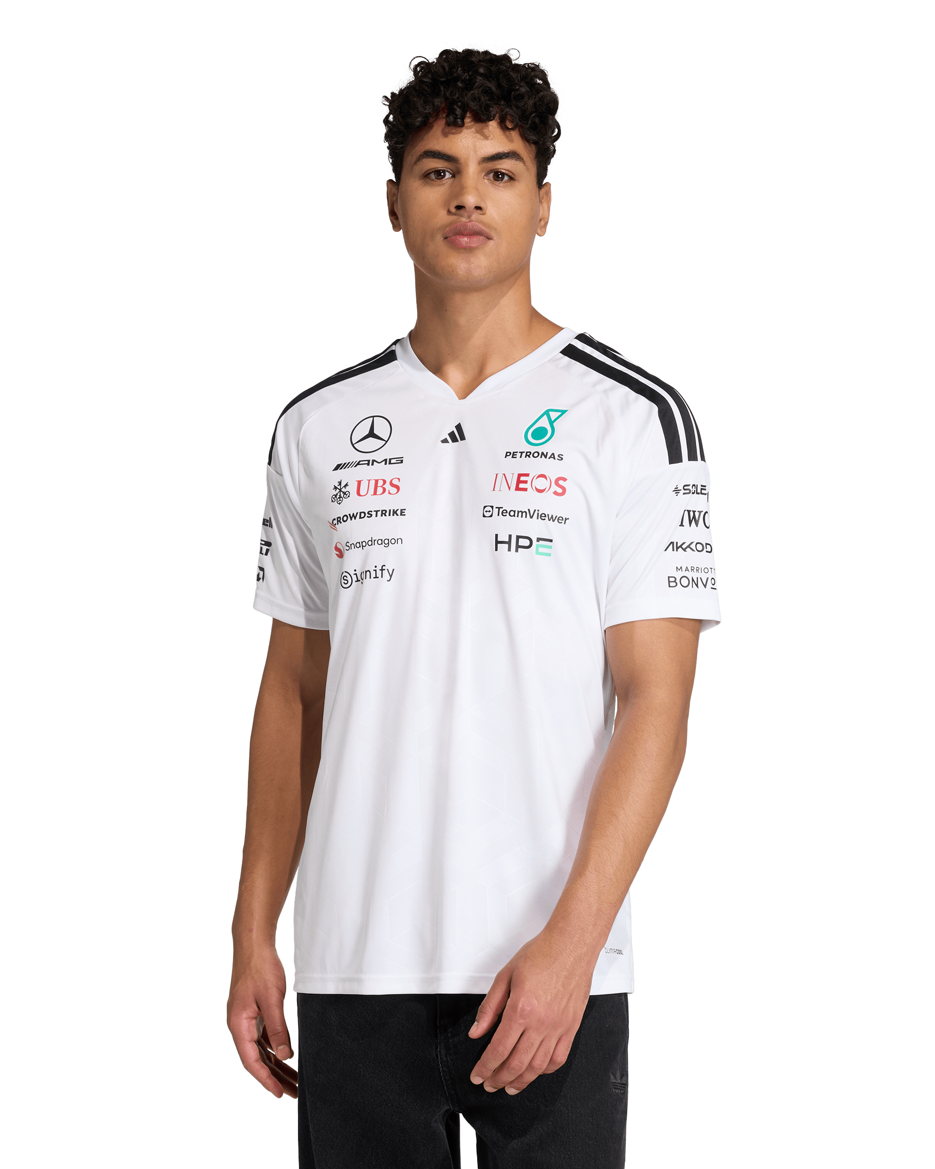 Mens Mercedes AMG F1 Drivers Shirt