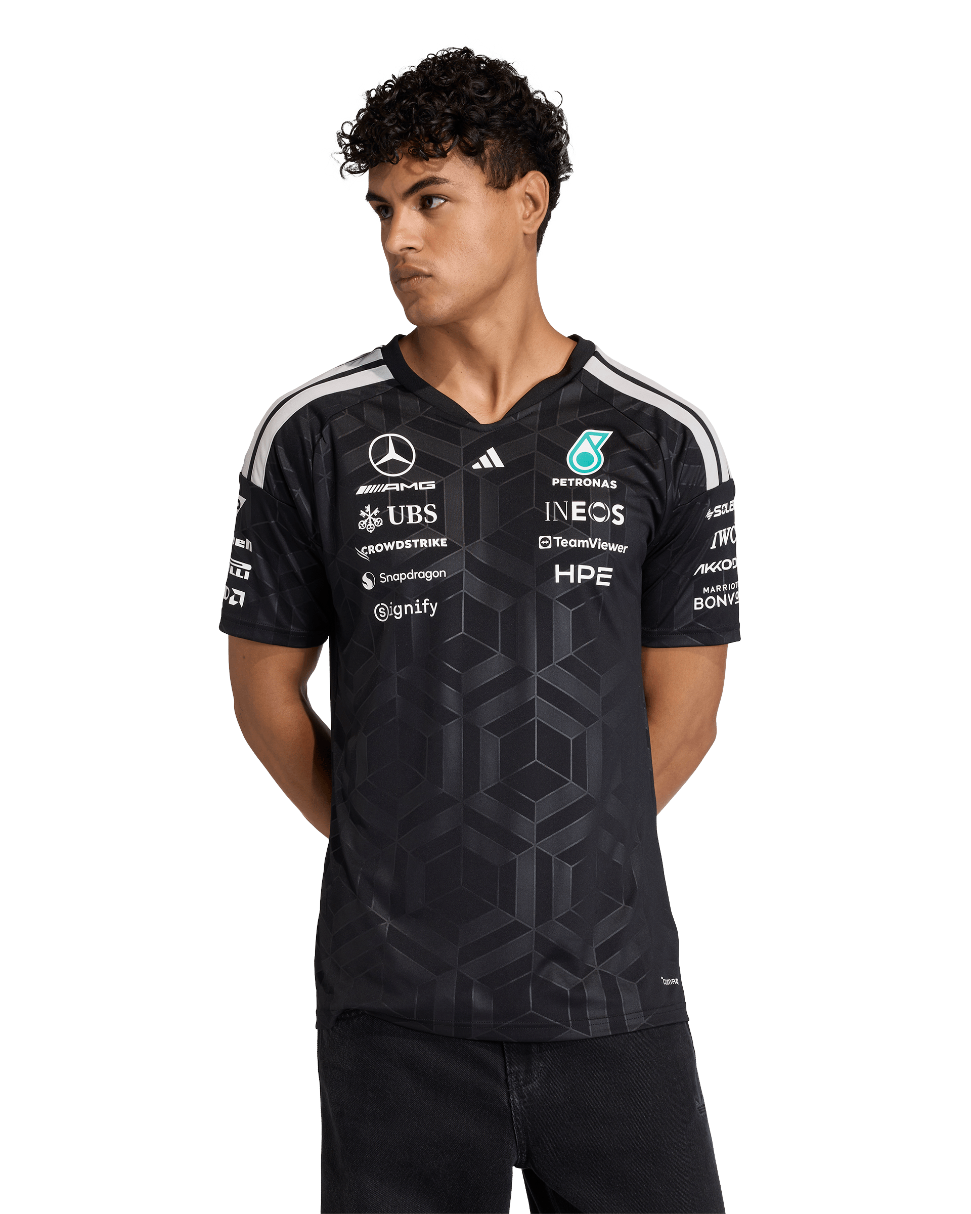 Mens Mercedes AMG F1 Drivers Shirt
