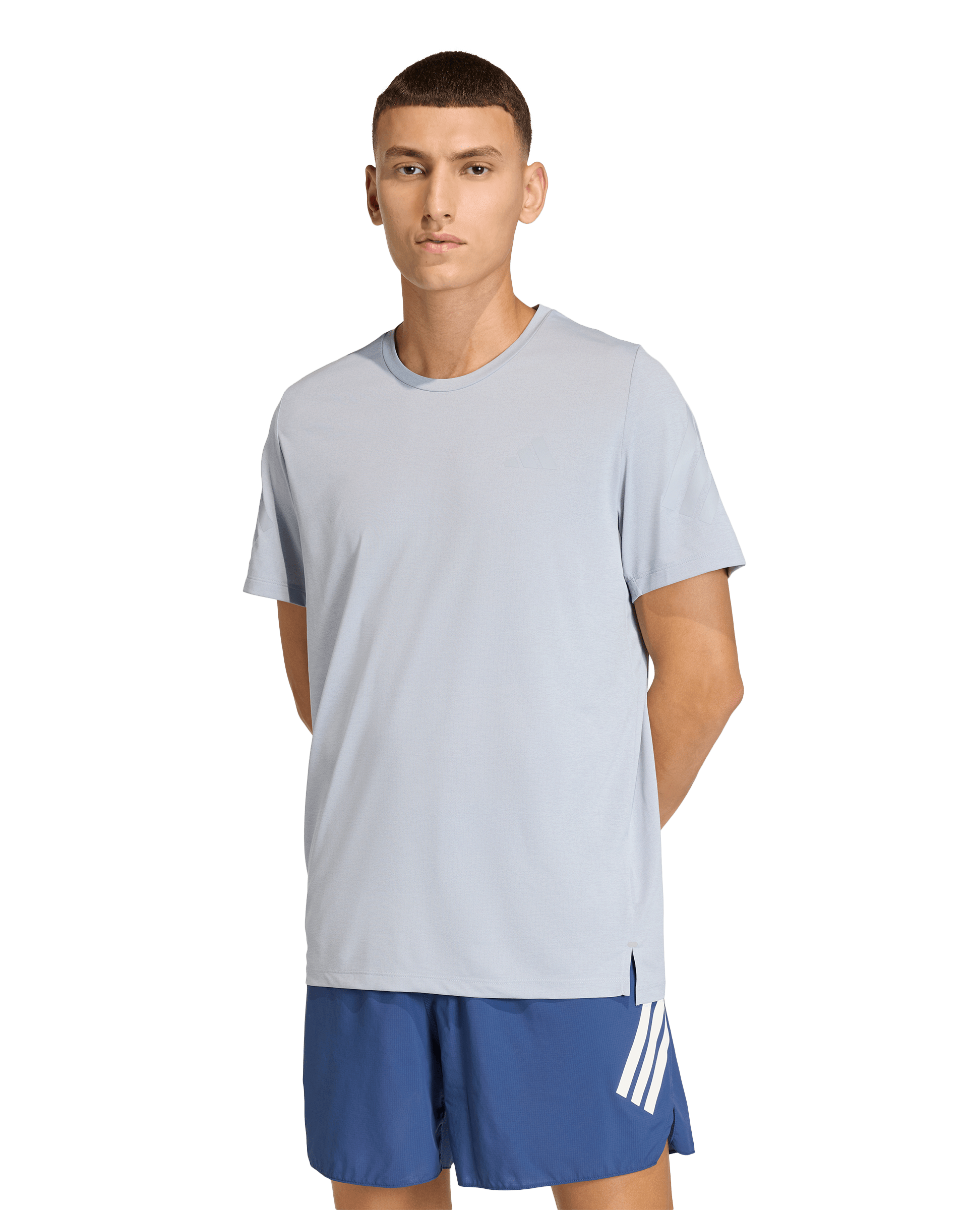Mens Adi365 Melange Short Sleeve T-Shirt