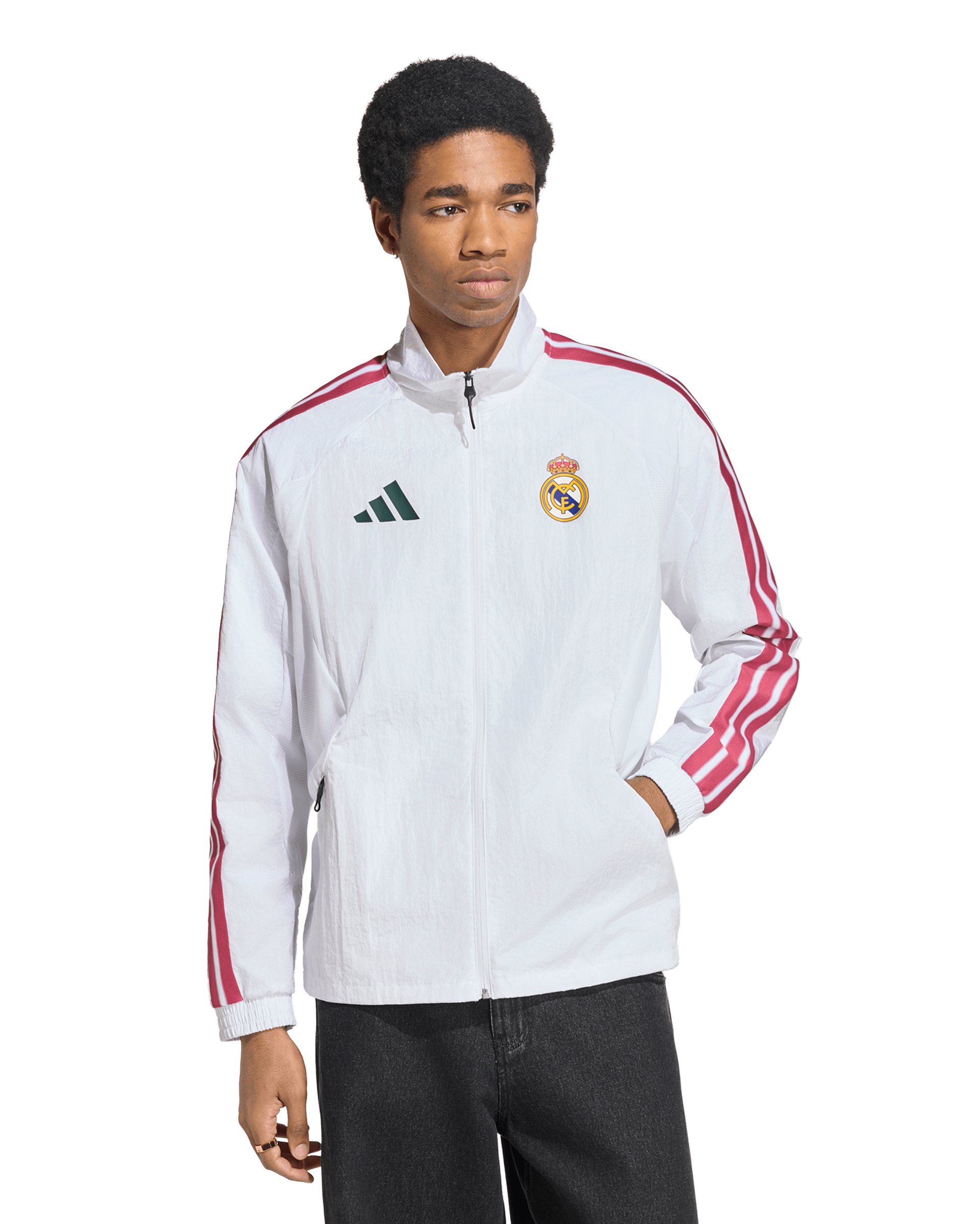 Mens Real Madrid Anthem Jacket