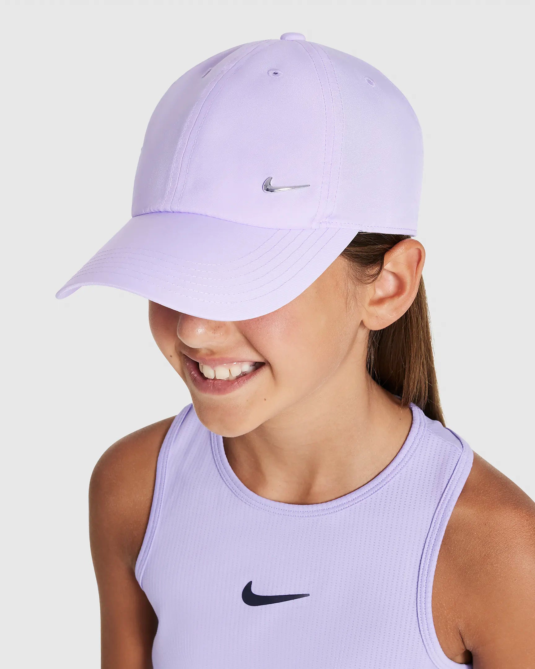 Kids Dri-Fit Club Metal Swoosh Adjustable Cap