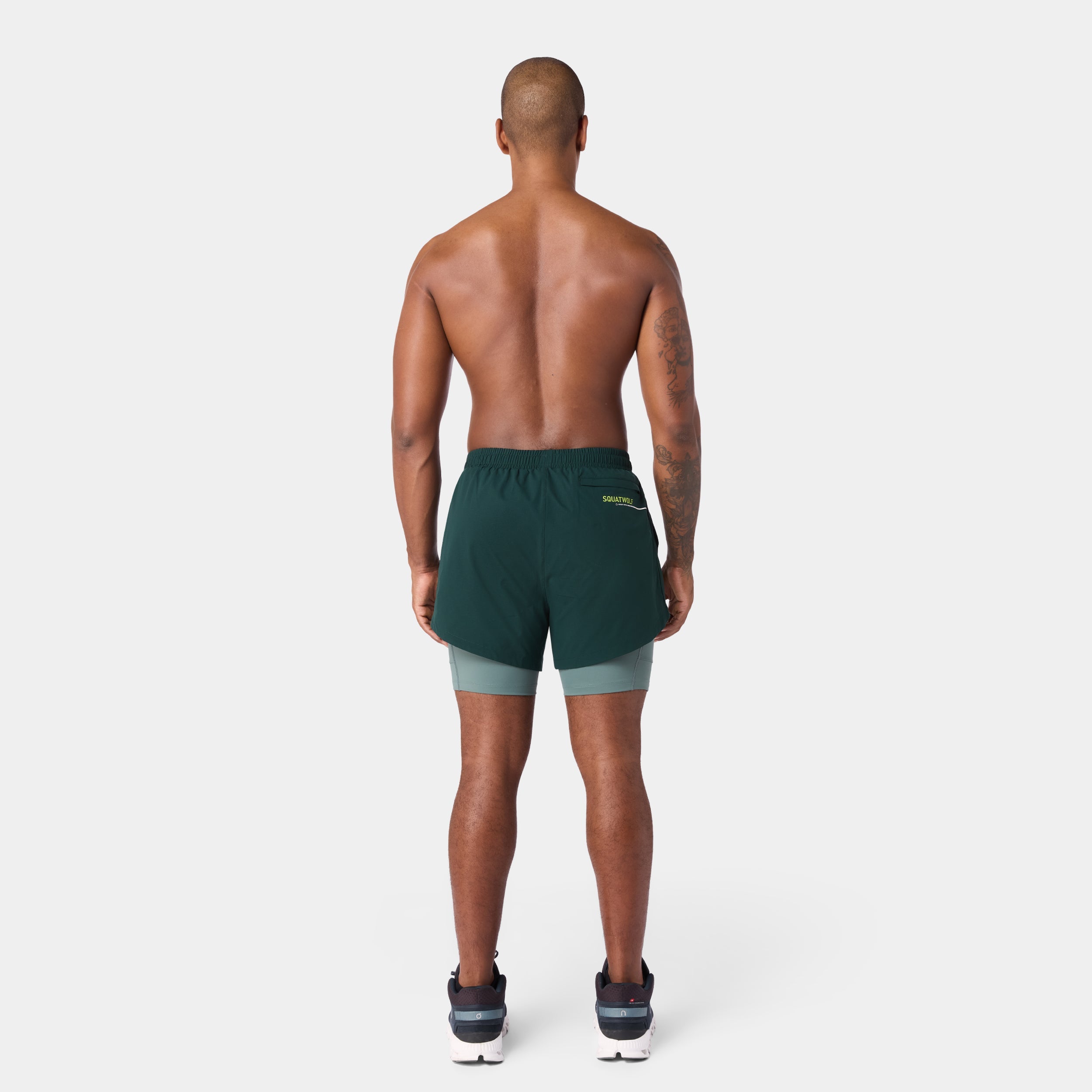 Mens Neotech Performance 2 in 1 5 inch Short