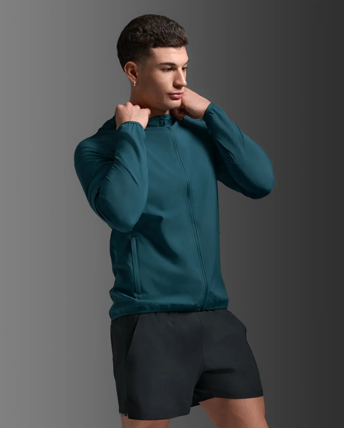 Mens Aero Hex Windbreaker Jacket