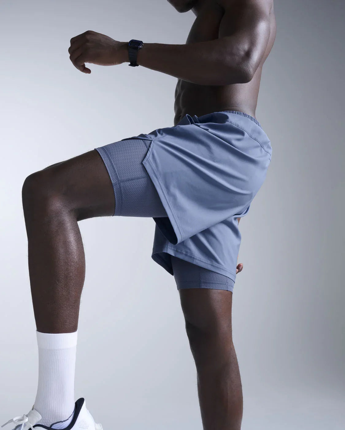 Mens AeroMesh 2 in 1 5 inch Short
