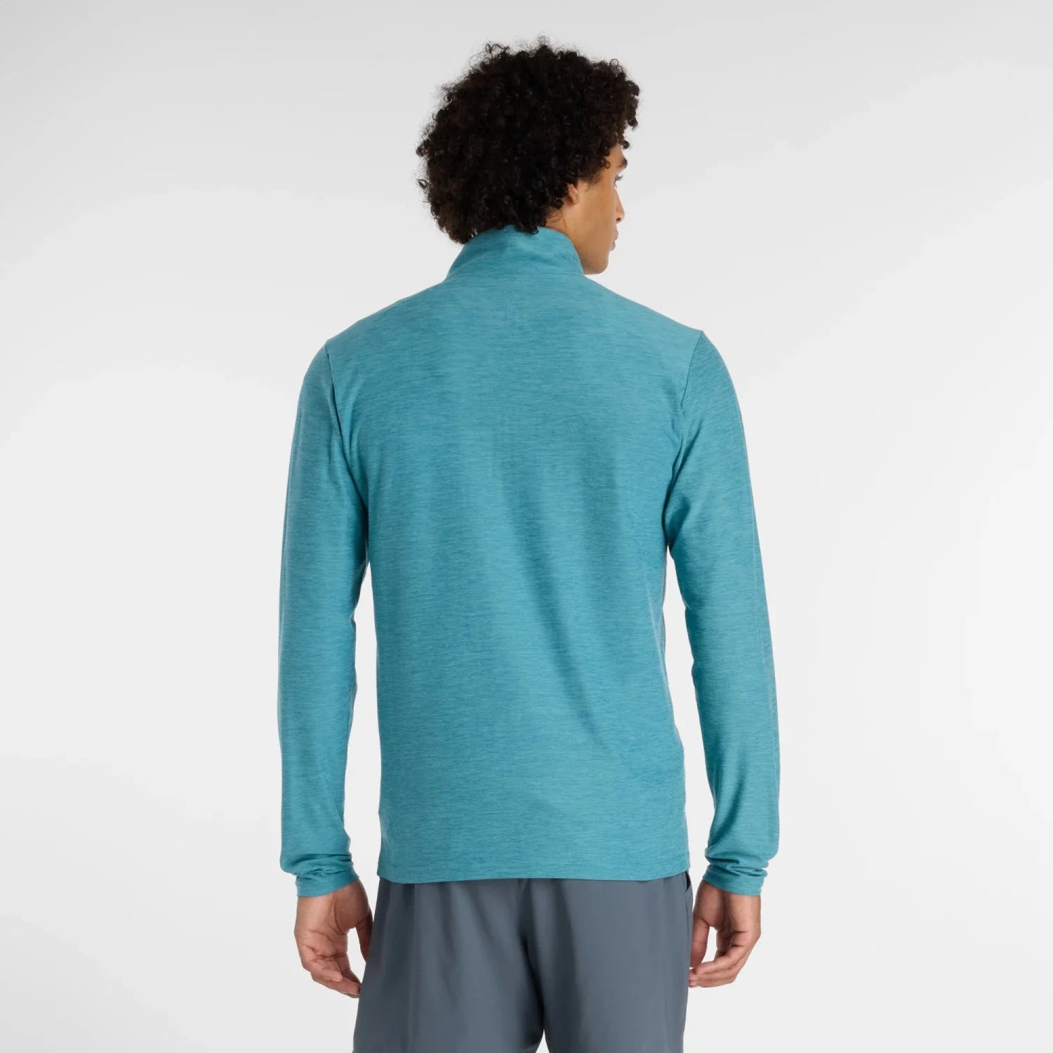 Mens SpaceDye 1/4 Zip Longsleeve