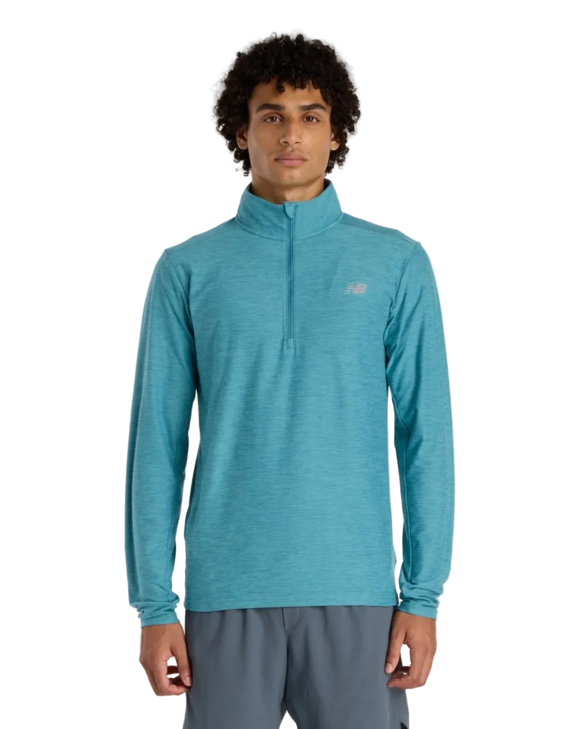 Mens SpaceDye 1/4 Zip Longsleeve