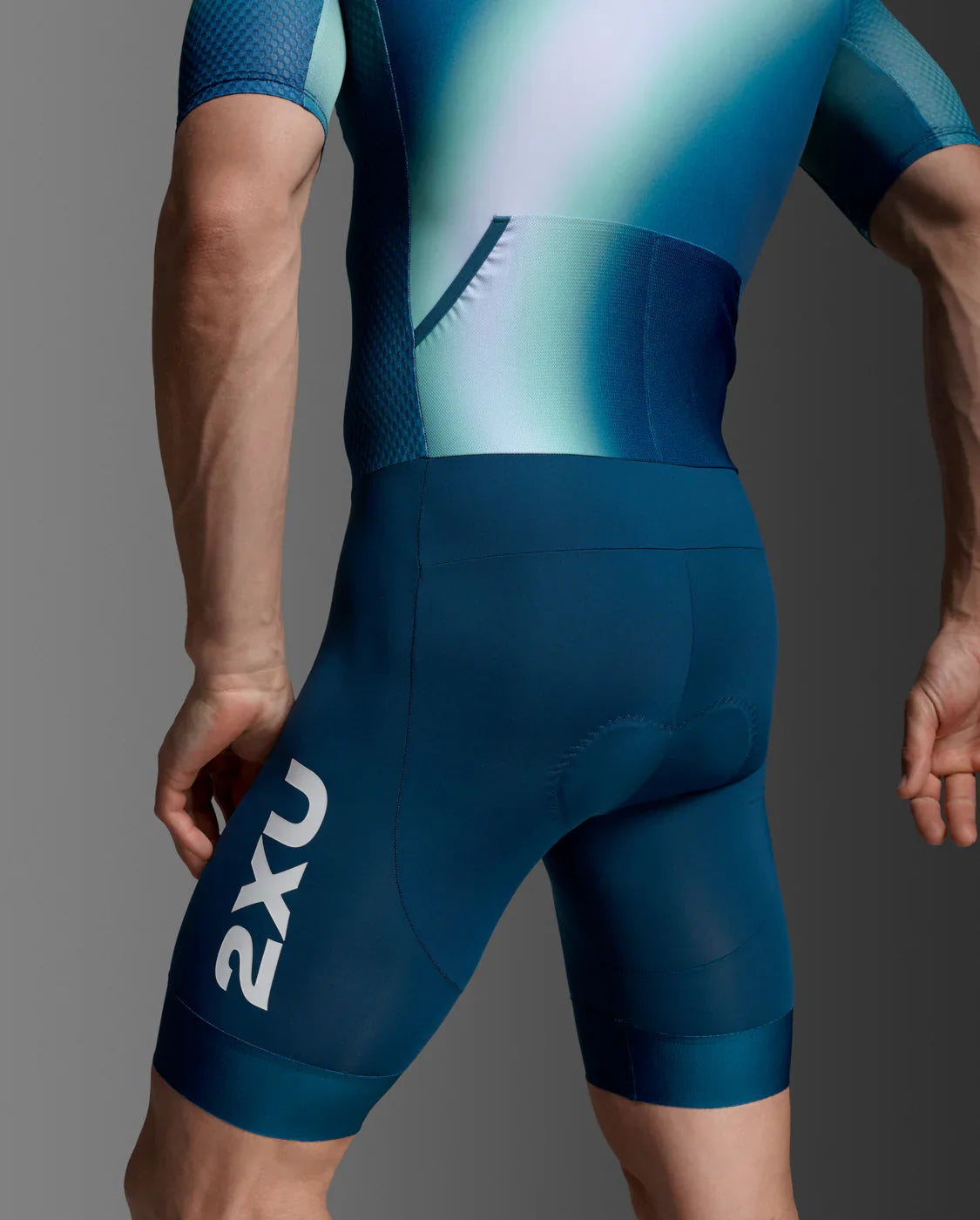 Mens Aero Hex Sleeved TriSuit