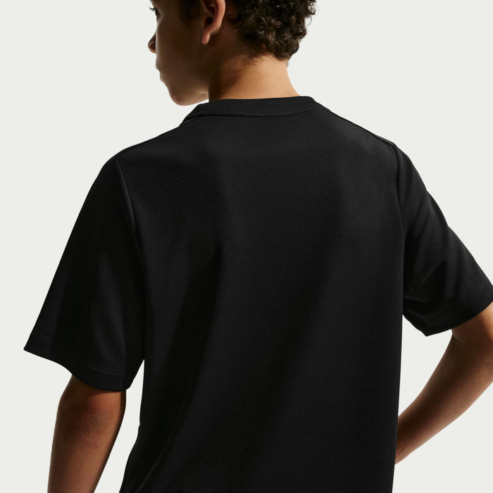 Kids Boys Weft Mesh Training Short Sleeve T-shirt