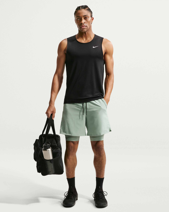 Mens Dri-Fit Unlimited 7 inch 2 in1 1 Woven Short