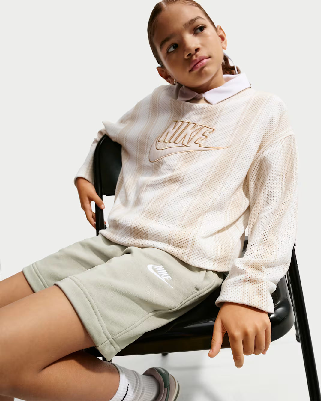 Junior Club Fleece French Terry Shorts