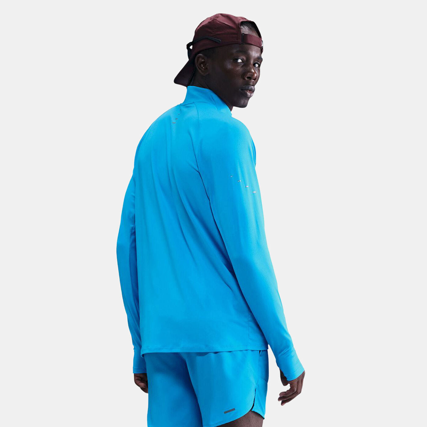 Mens Dri-Fit Stride Half Zip Midlayer