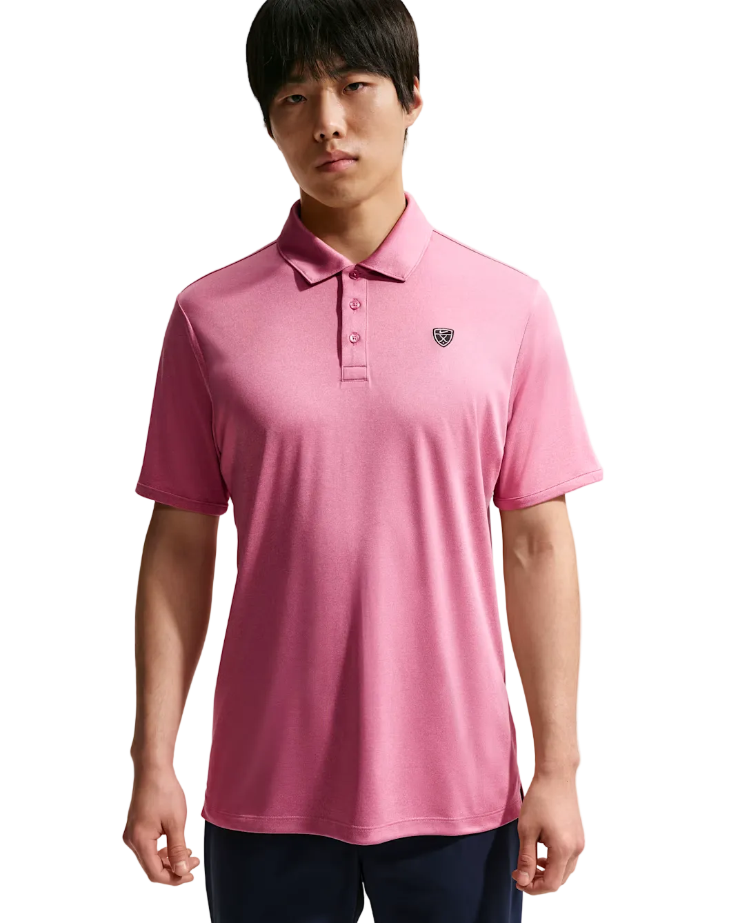 Mens Dri-Fit Par5 Heather Golf Polo