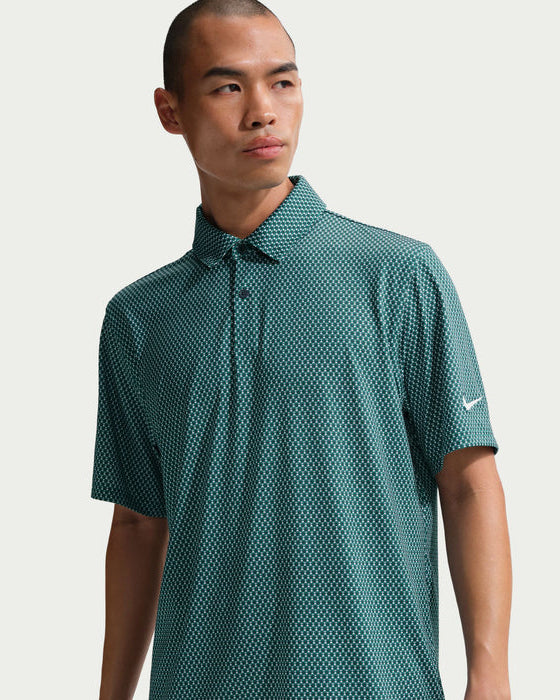Mens Dri-Fit Good Florarl Golf Polo