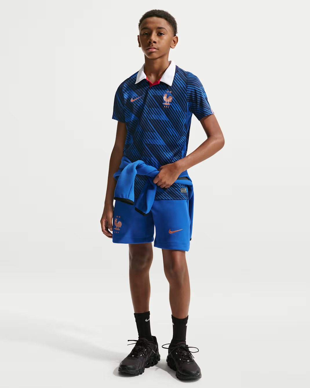 Junior France FFF Home 25/26 Replica Jersey