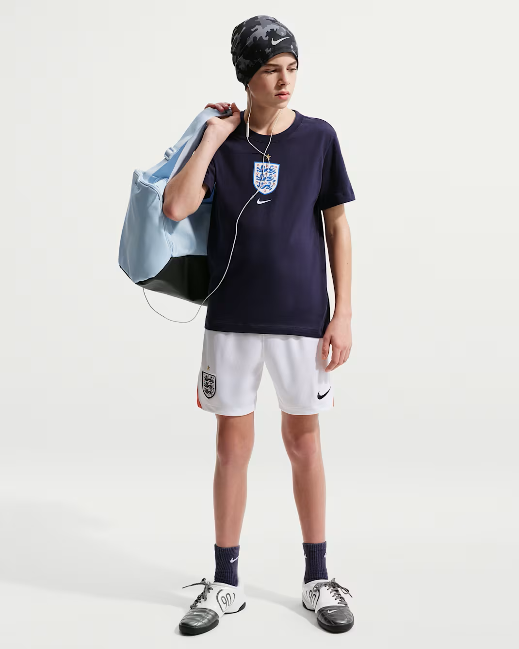 Junior England EFA Home 25/26 Replica Shorts