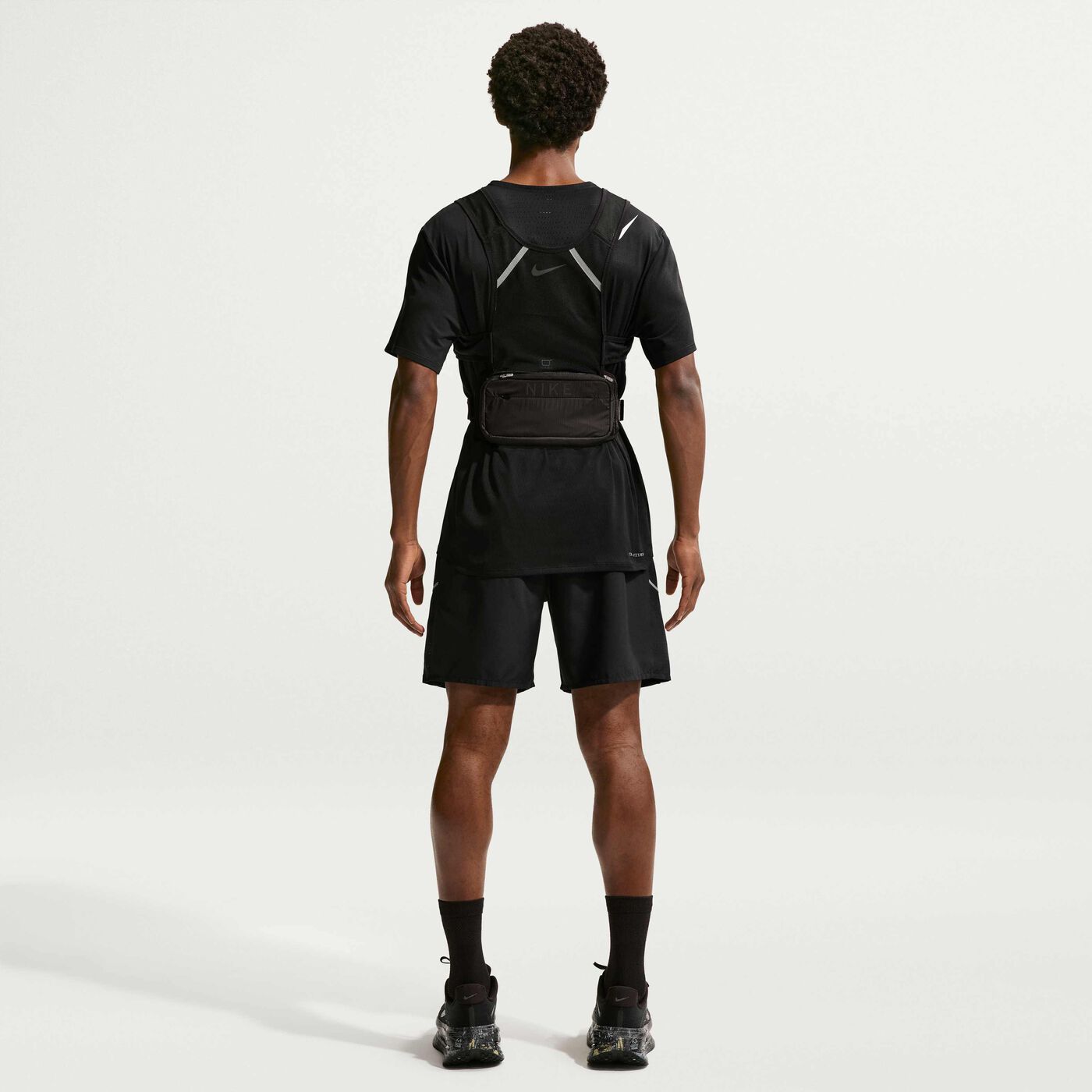 Mens Dri-Fit Miler 7 Inch 2 in 1 Short