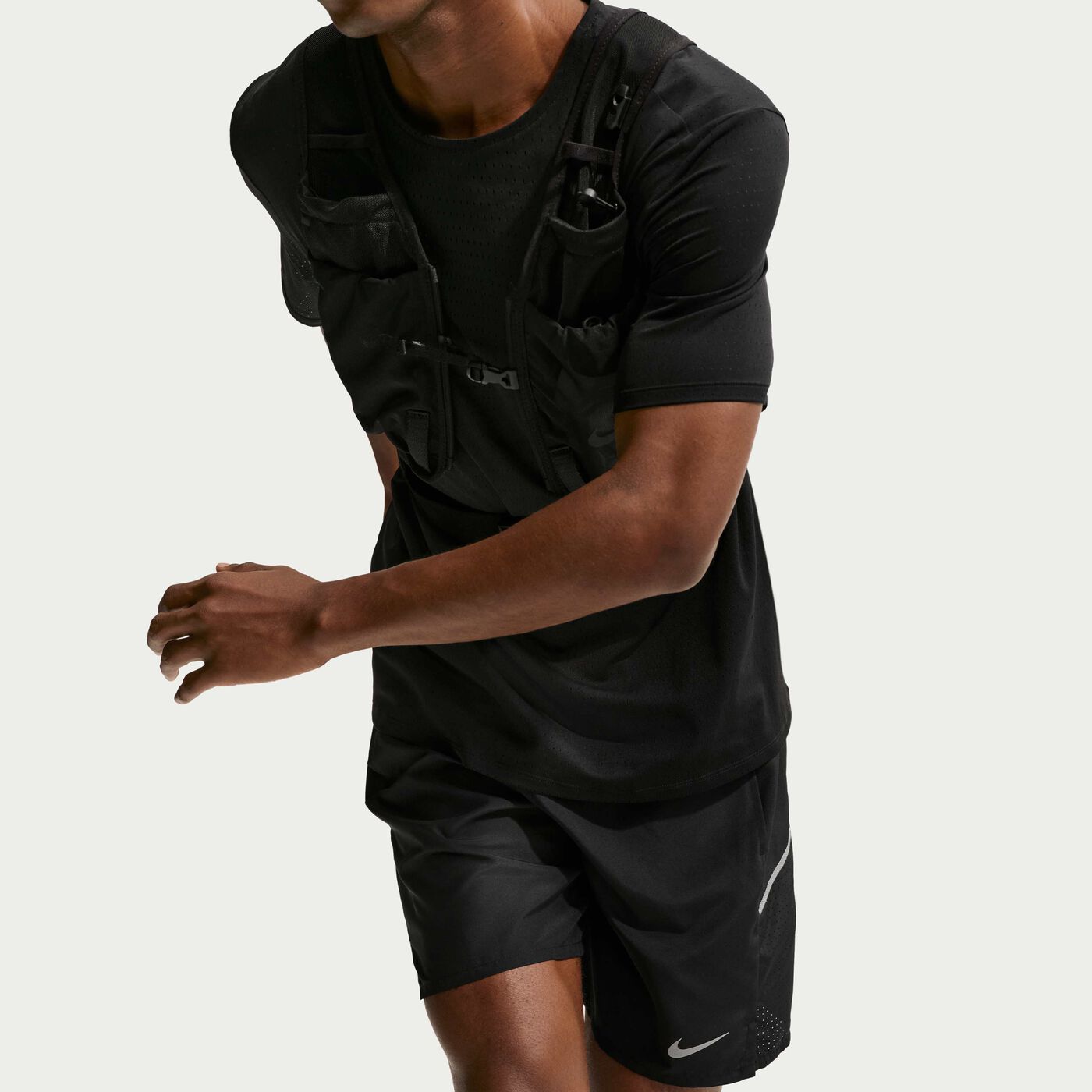 Mens Dri-Fit Miler 7 Inch 2 in 1 Short