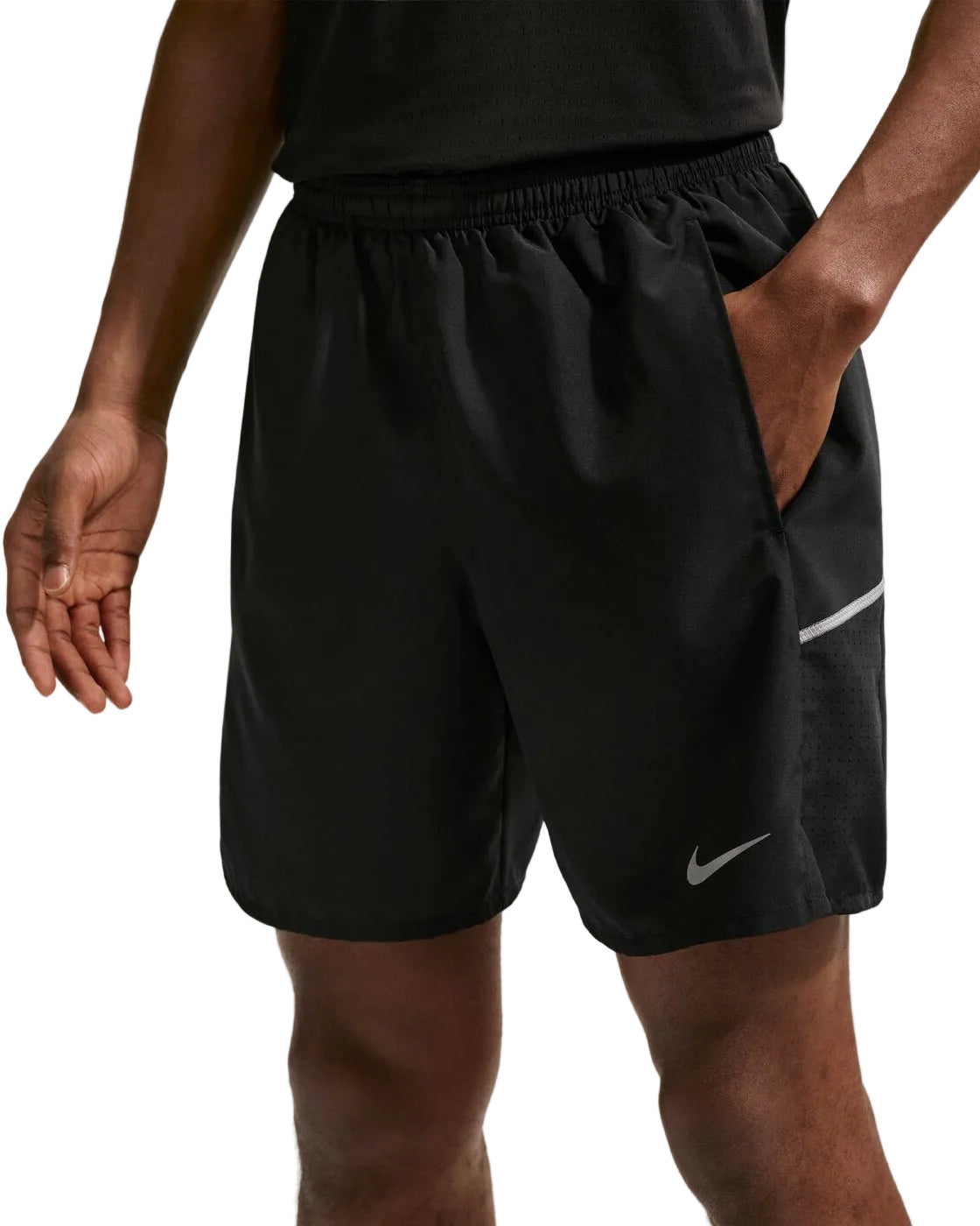 Mens Dri-Fit Miler 7 Inch 2 in 1 Short