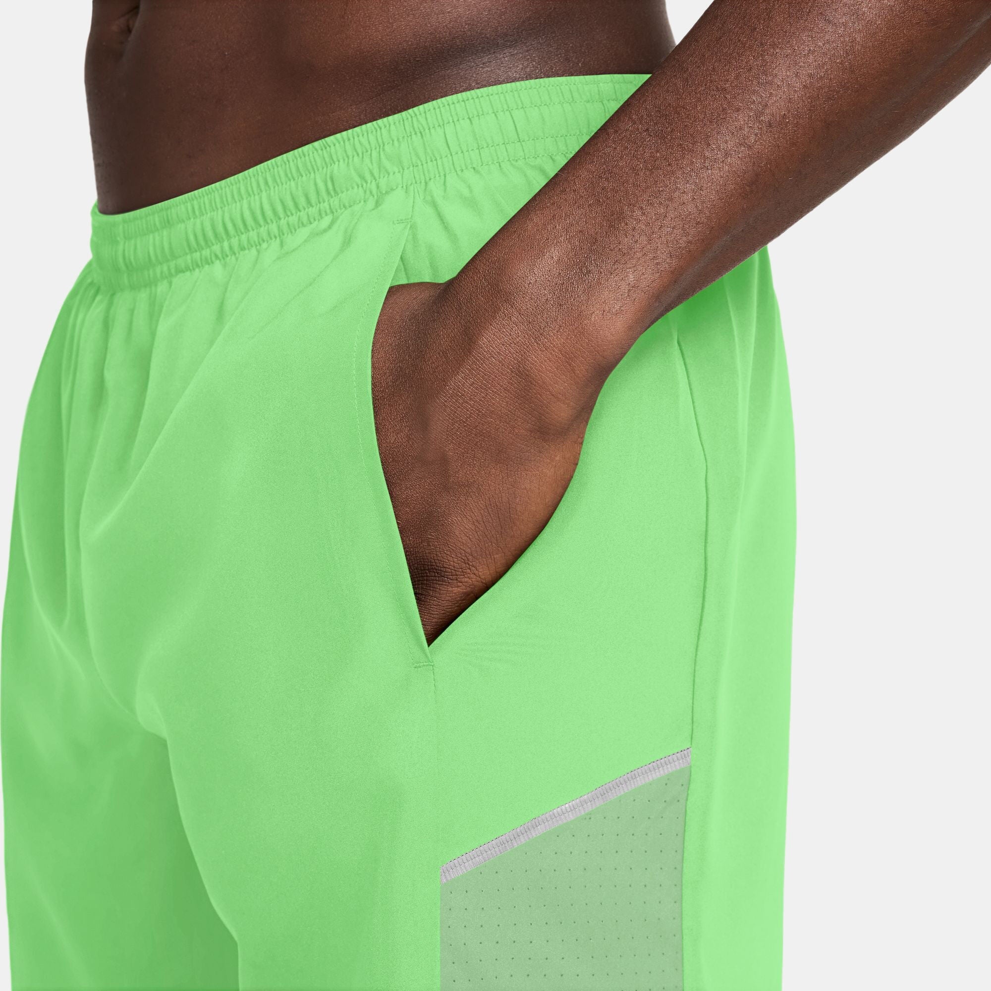 Mens Dri-Fit Miler 7 Inch 2 in 1 Short