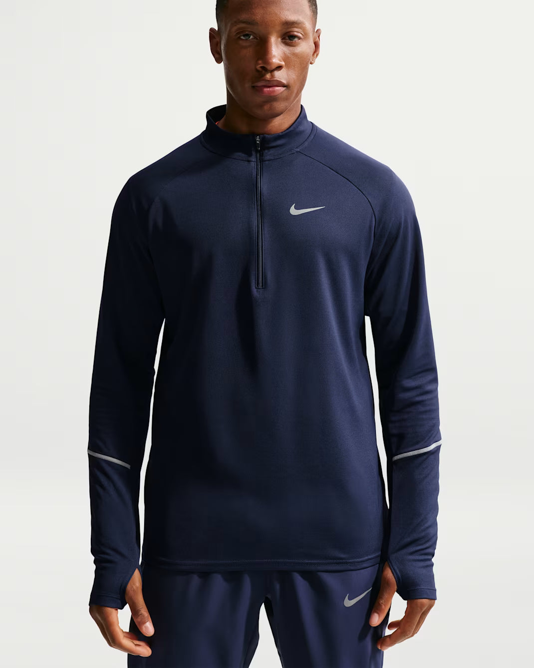 Mens Dri-Fit Stride Half Zip Midlayer
