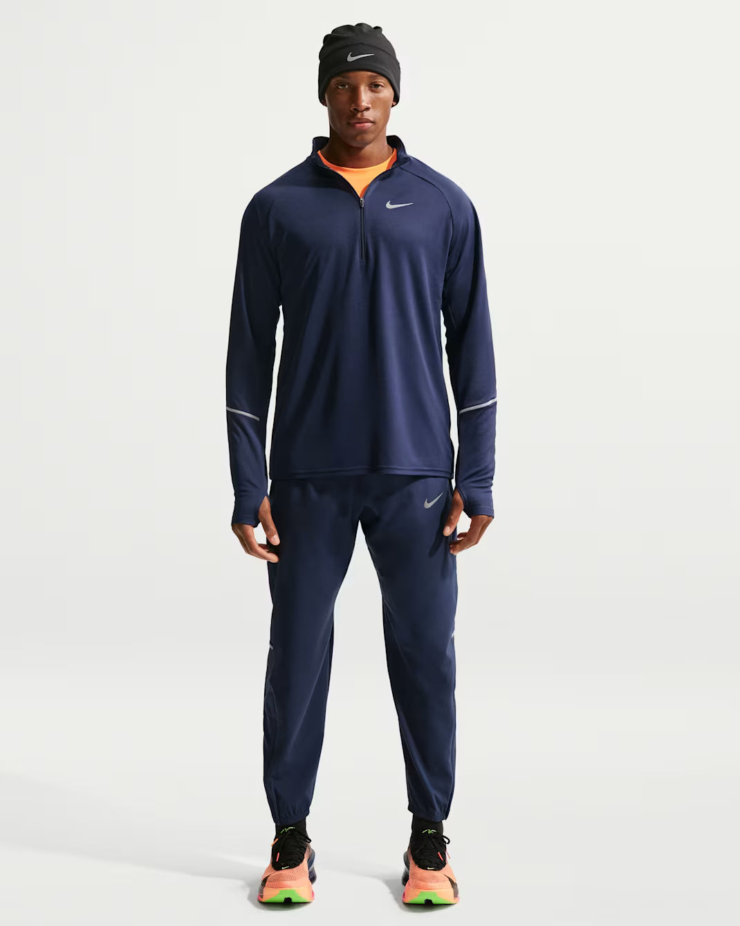 Mens Dri-Fit Stride Half Zip Midlayer