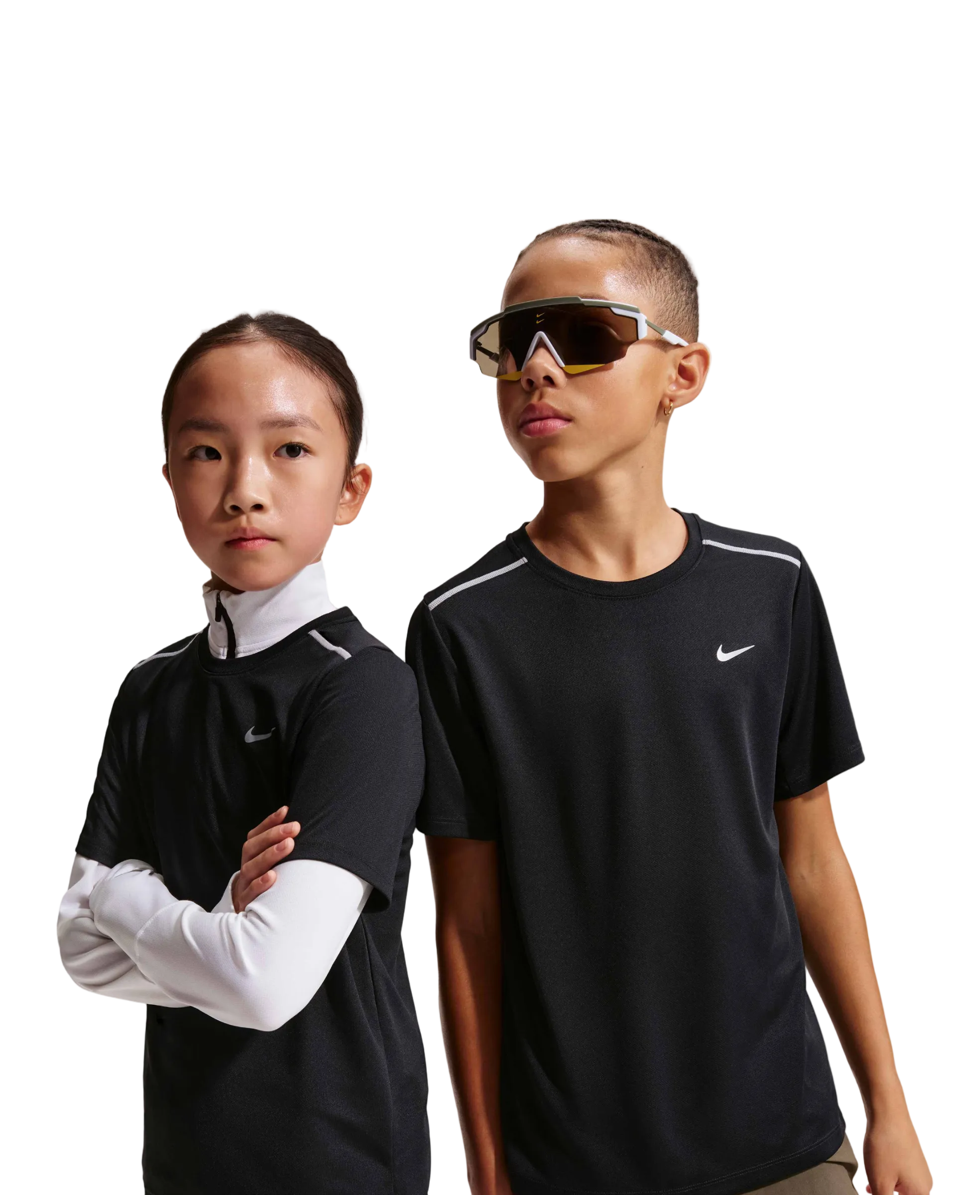 Juniors Miler Dri-FIT Short-Sleeve Top