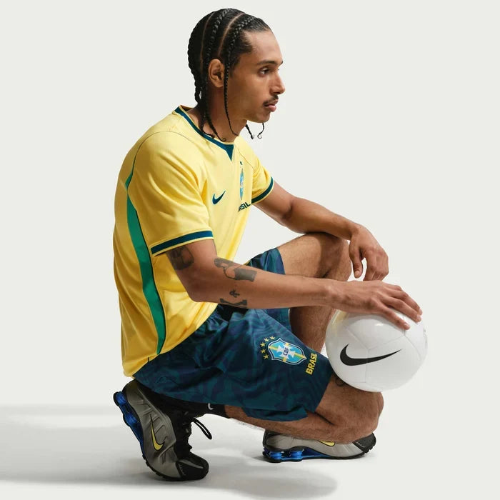 Mens Brazil CBF Home 25/26 Replica Jersey