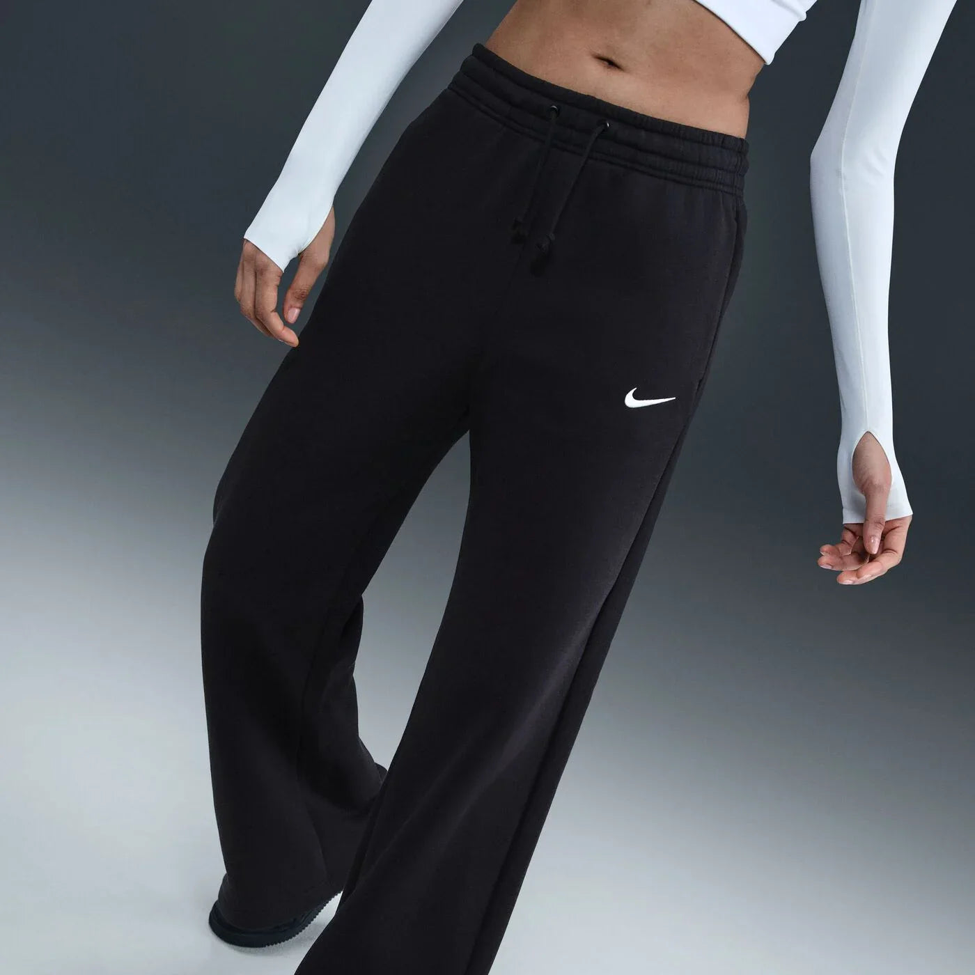Womens Nike Phoenix Fleece Wide Leg Pant
