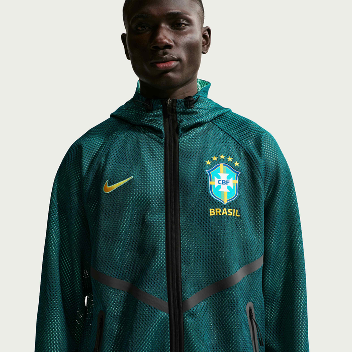 Mens Brazil CBF Home 26/27 Anthem Jacket