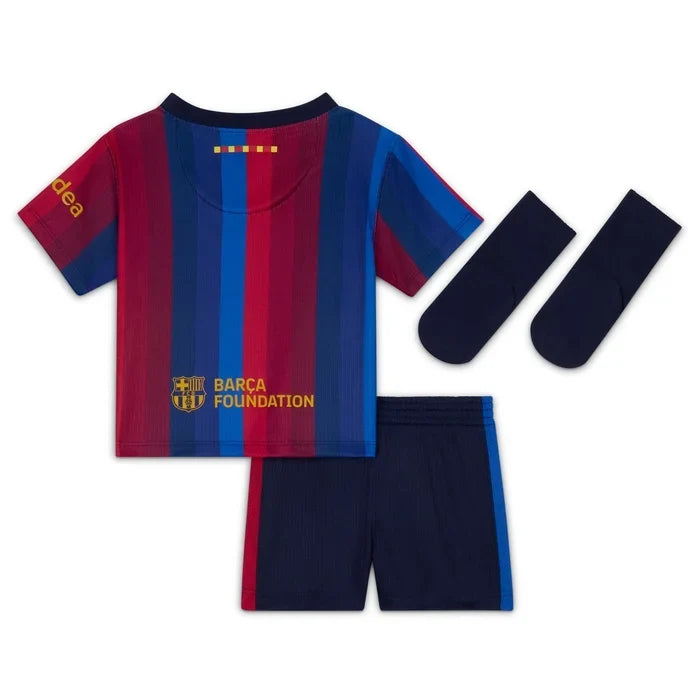 Infants FC Barcelona Home 26/27 Replica Set