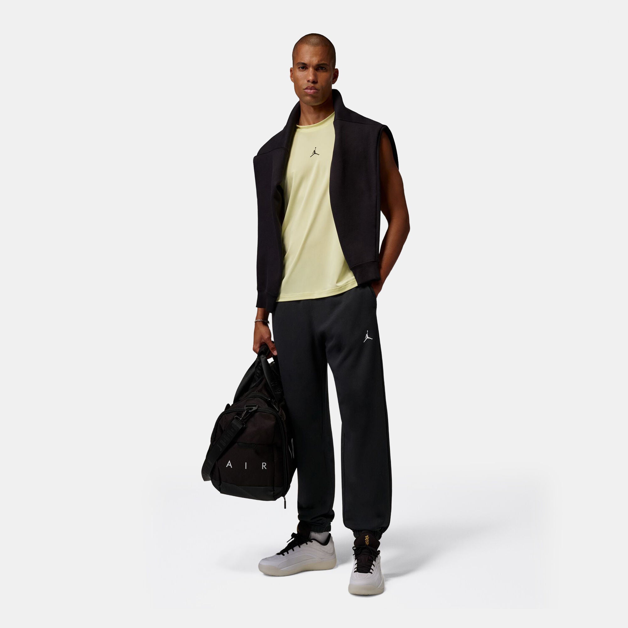 Mens Sport Crossover Fleece Pant
