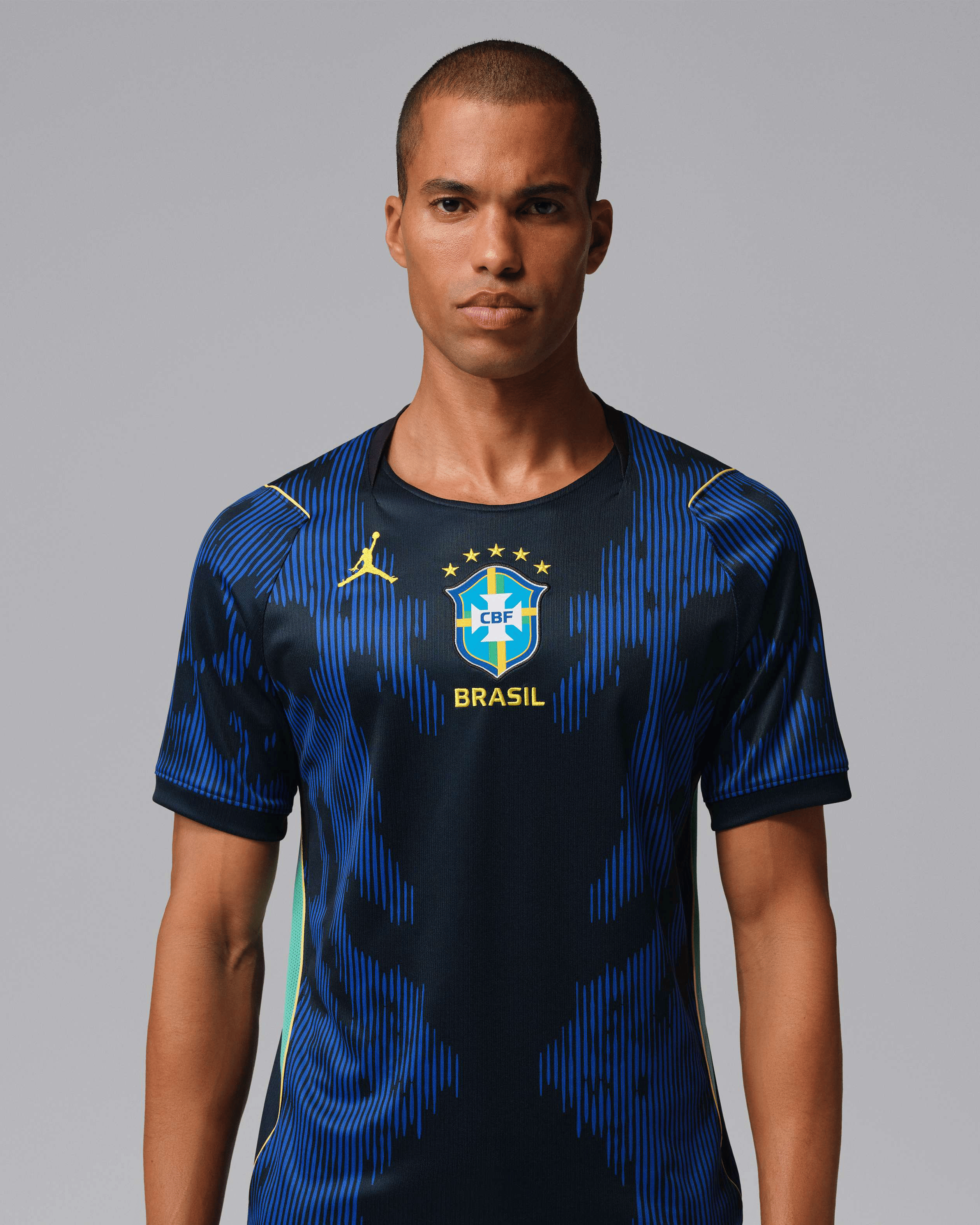 Mens Brazil CBF Away 25/26 Replica Jersey