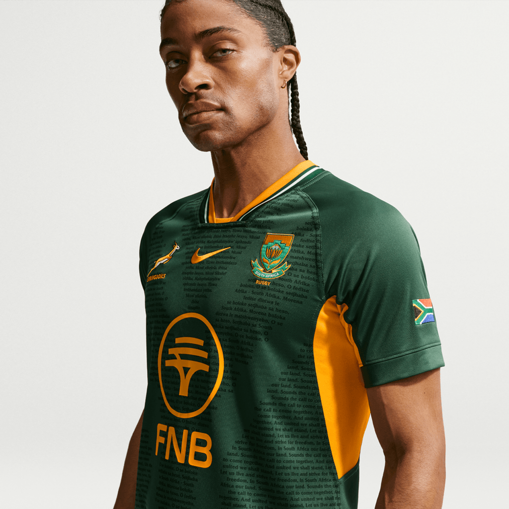 Mens Springboks AB Tour Home Jersey