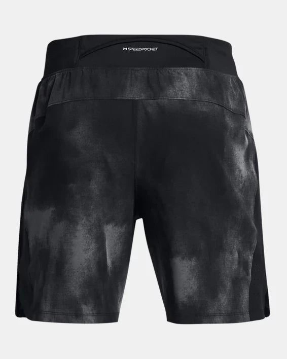 Mens Launch Elite 7 Inch Print Short