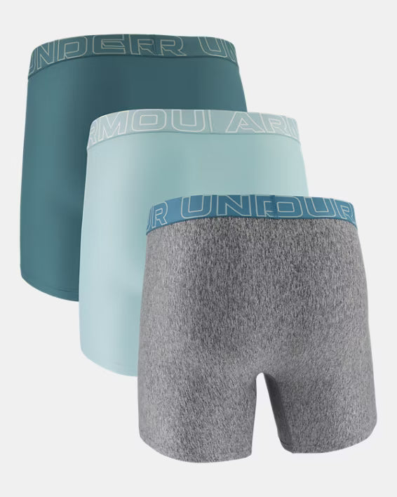 Mens 3 Pack Performance Tech 6 Inch Boxers