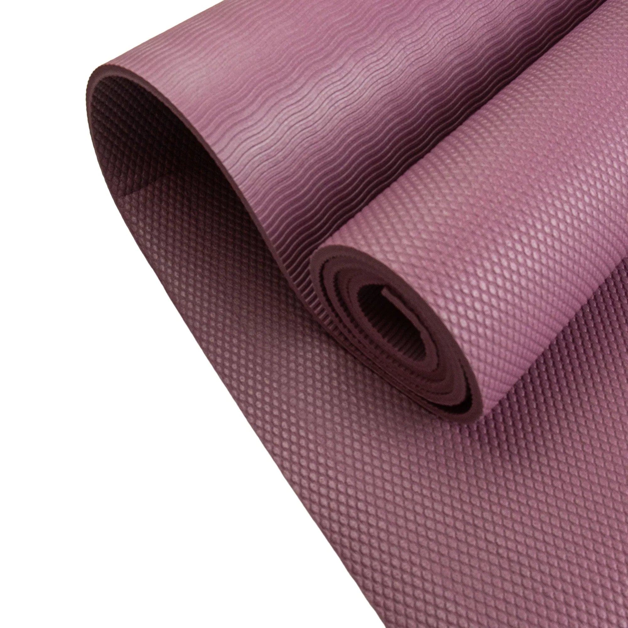 Prime Support Yoga Mat Deep Mauve 6 Milimeter