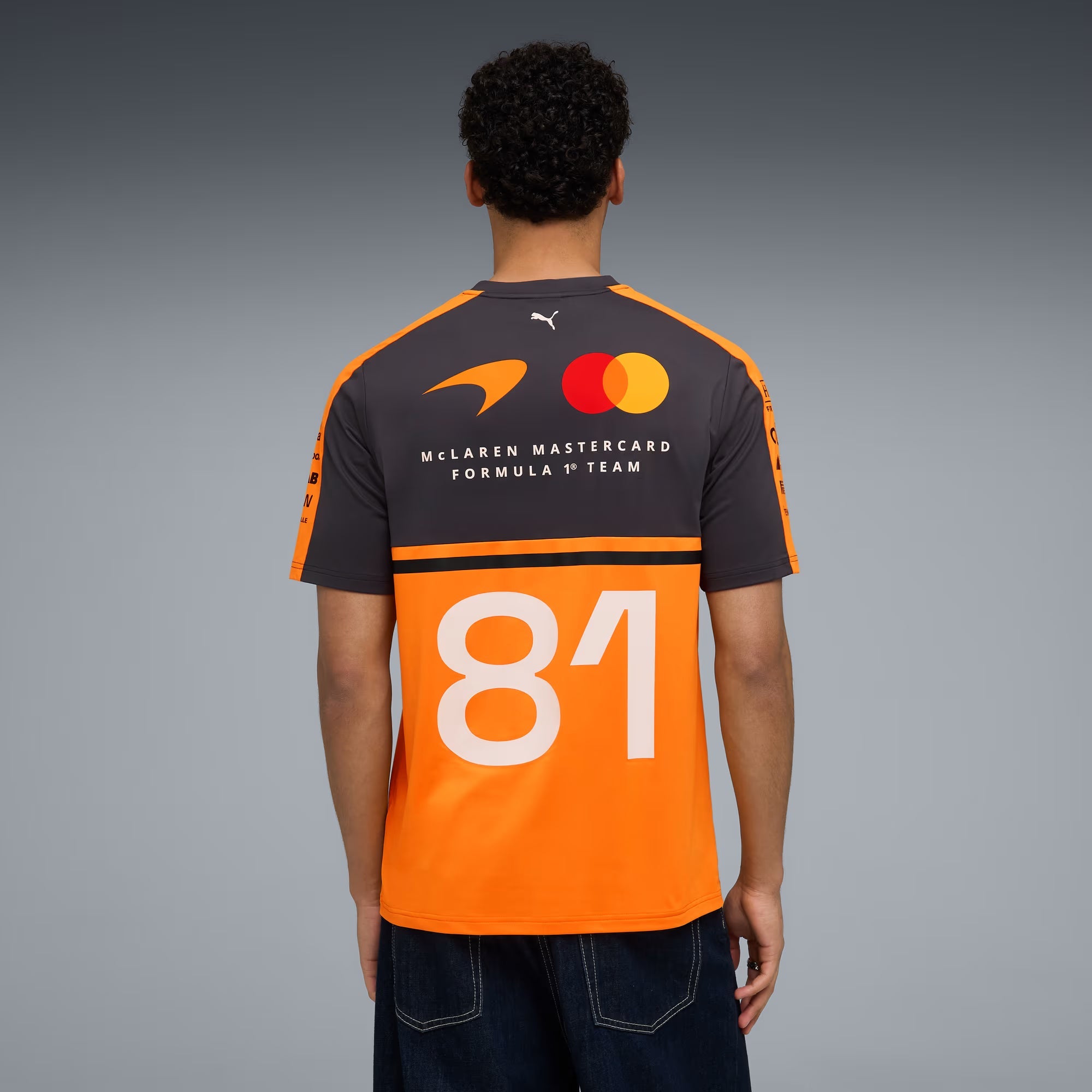 Mens McLaren F1 Oscar Piastri Drivers Replica T-Shirt
