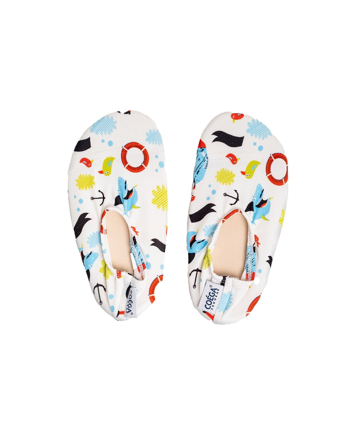 Baby Blue Pirate Pool Shoes