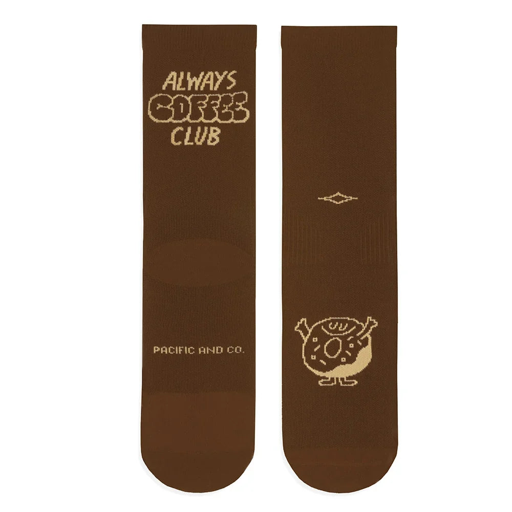 Allways Coffe Club Running Socks