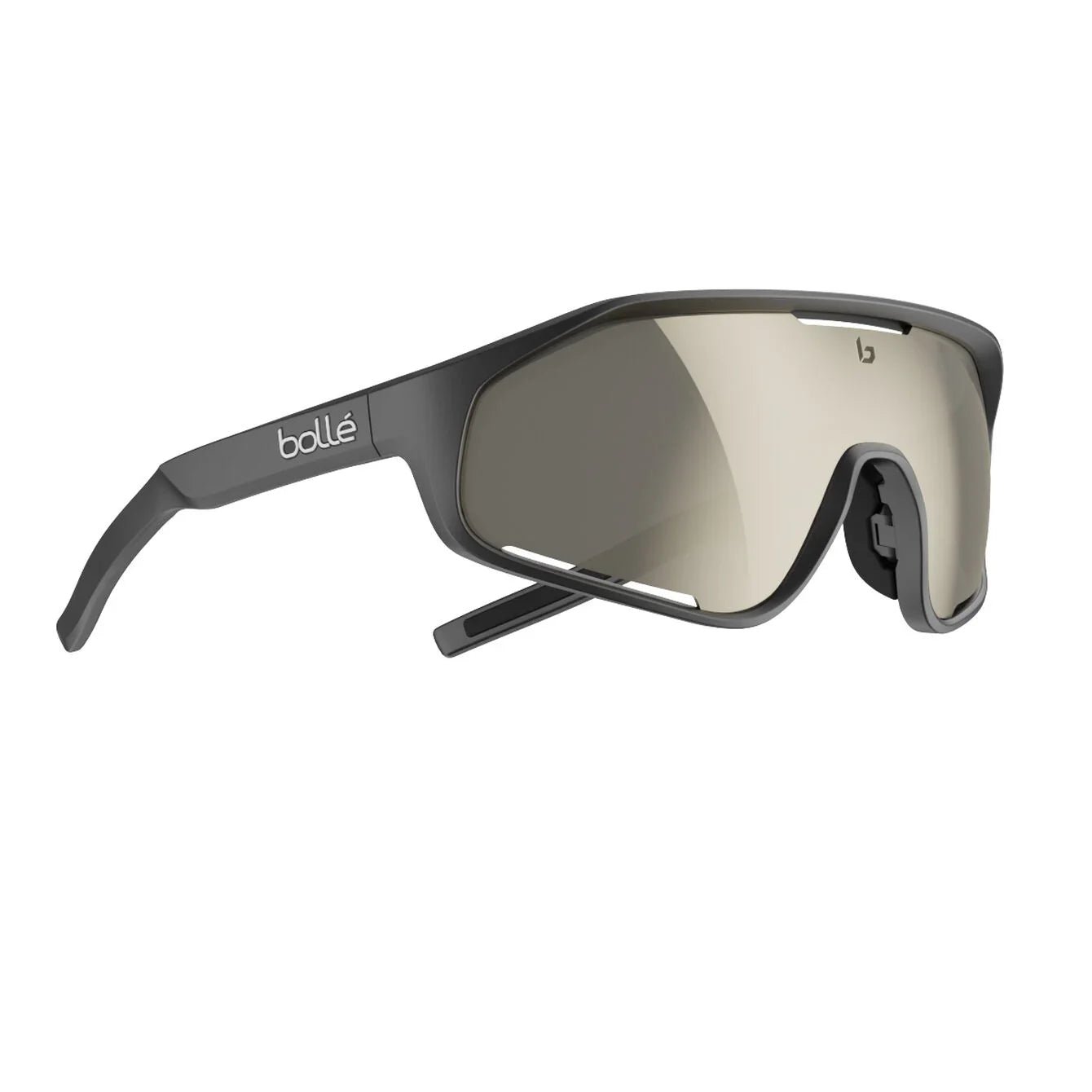 Shifter Black Matte TNS Gold Cat 3 Lens Sport Sunglass