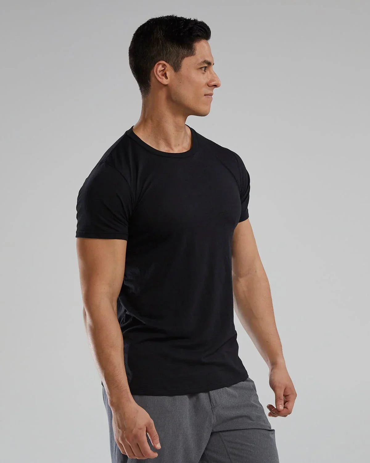 Mens Lightweight Ultra Soft Tech Short Sleevet-Shirt