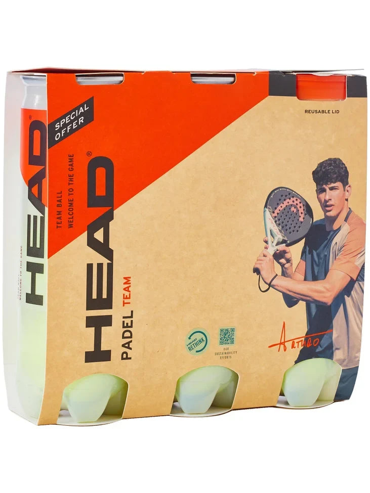 Team Padel 3 Ball Can 3 Pack